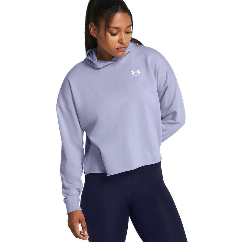 UNDER ARMOUR UA Rival Terry Oversize-Hoodie für Damen