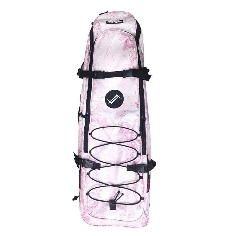 Adult Free Diving Long Fins Gear Bag - Pink