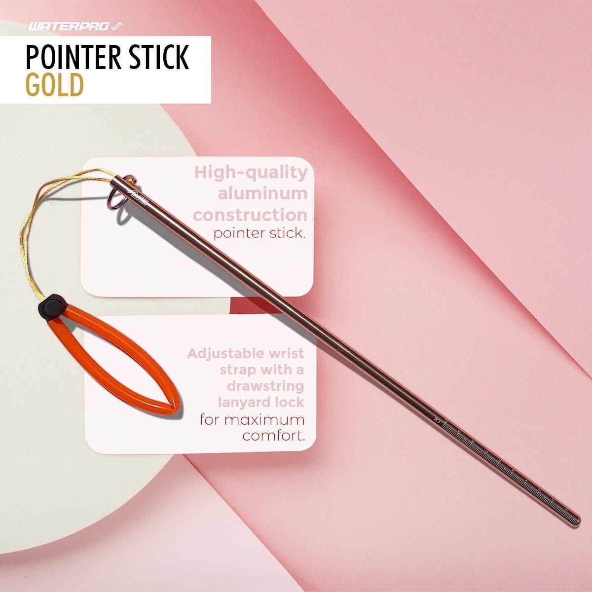 Pointer Diving Adult 14'' Aluminum Scuba Diving Lobster Pointer Stick - Gold