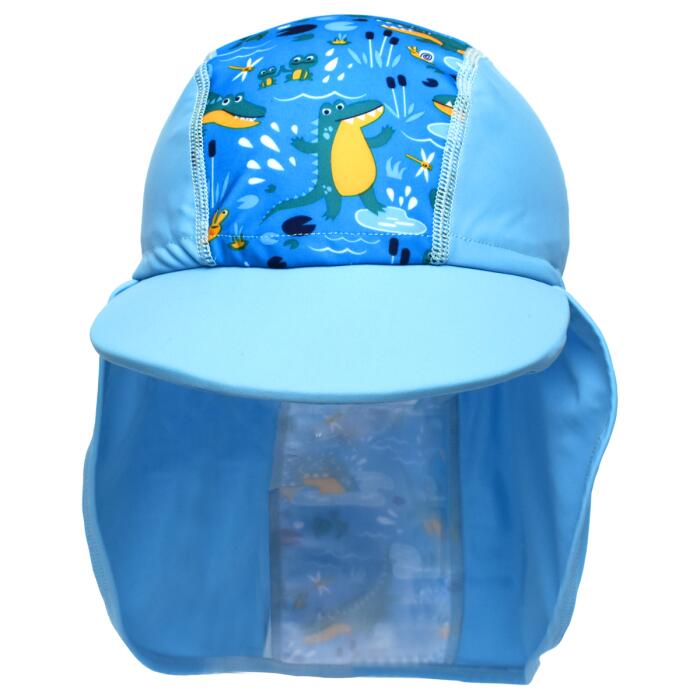 Legionnaire Kid's Quick Drying Sun Protection Hat - Crocodile Swamp