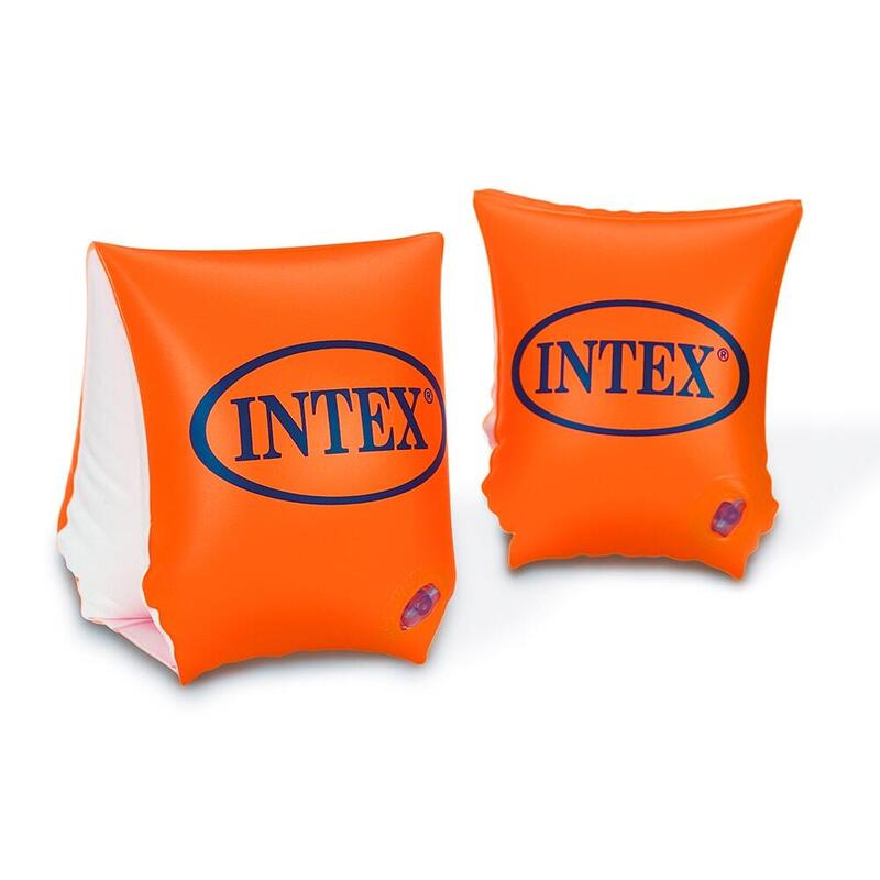 Deluxe Children's Inflatable Swimming Armbands - Orange