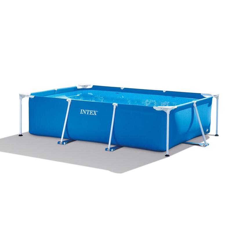 Rectangular Frame Above Ground Pool 2.6m x 1.6m x 0.65m - Blue