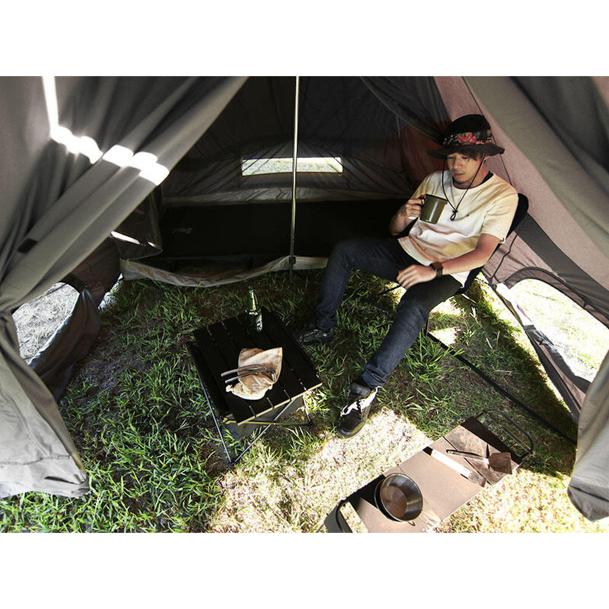 Shonen TC T1-757-GY 1 Person Camping Tent - Grey