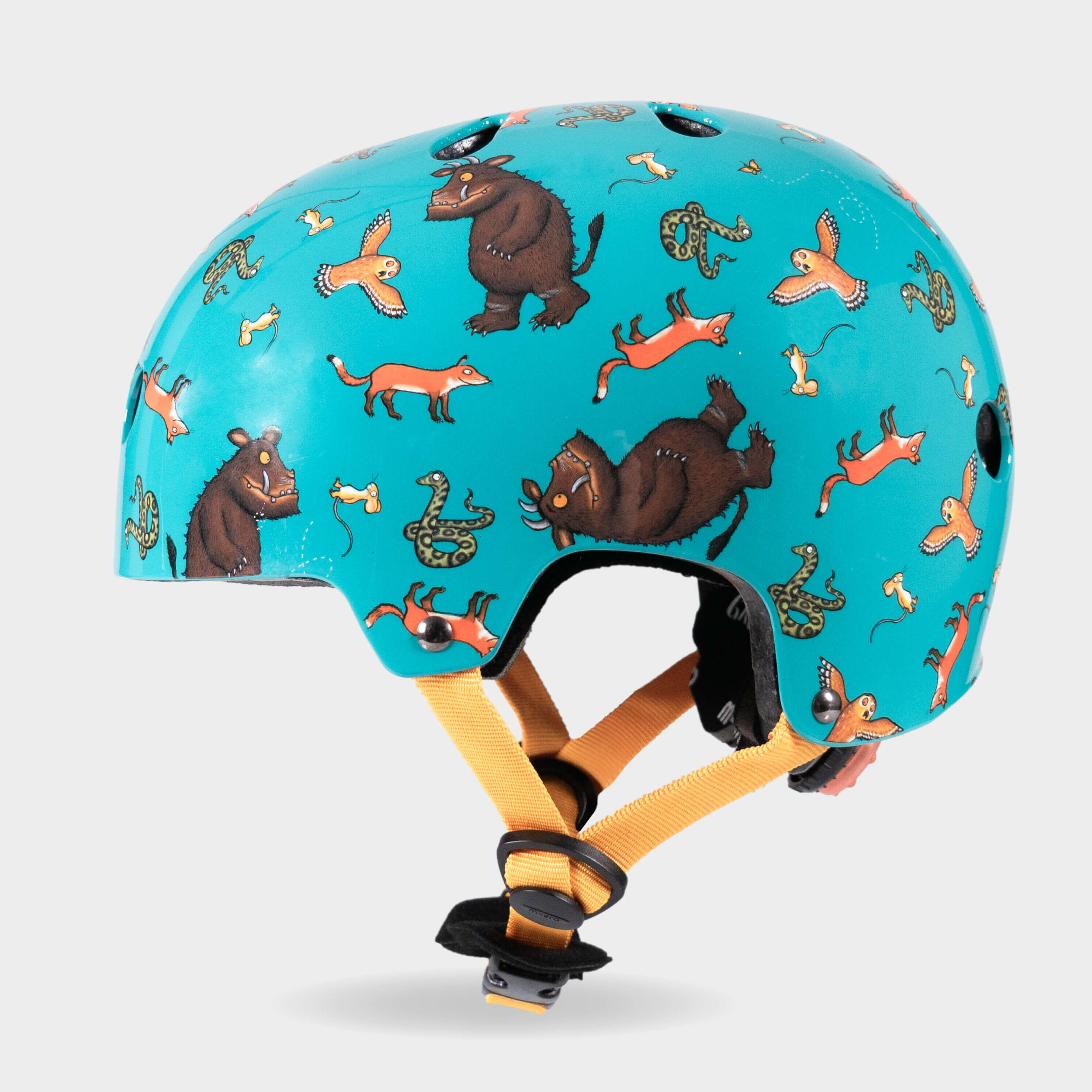 Micro Children's Deluxe Helmet: Gruffalo Aqua 3/5