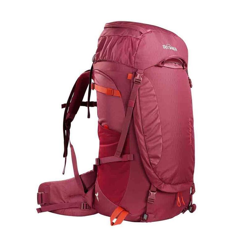 Noras 55+10 Women's Trekking Backpack 65L - Bordeaux Red