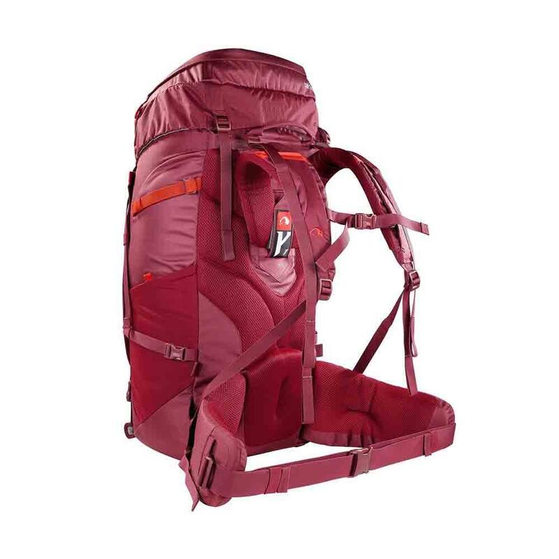Noras 55+10 Women's Trekking Backpack 65L - Bordeaux Red