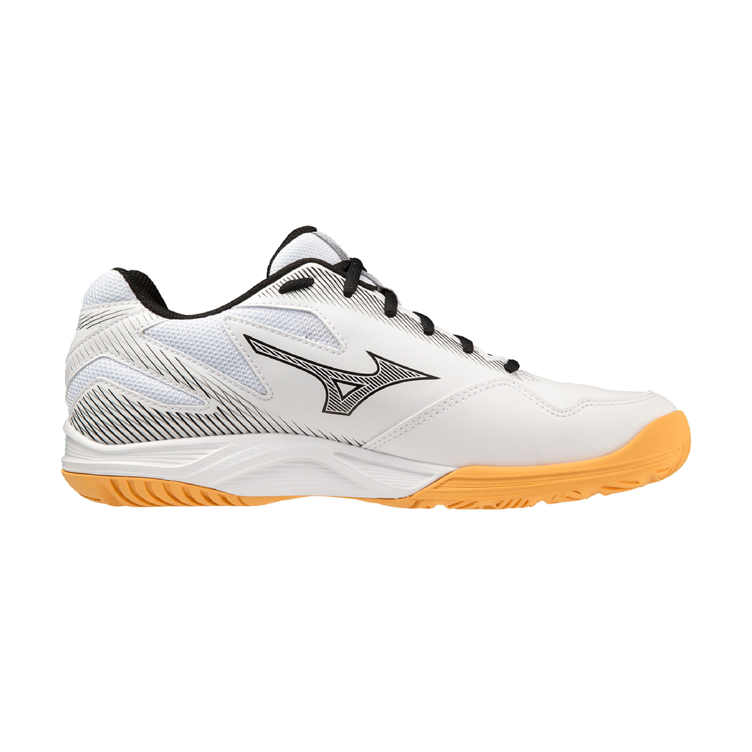 Badminton Shoe Mizuno Sky Blaster 3 White Black Silver 23 A W Season