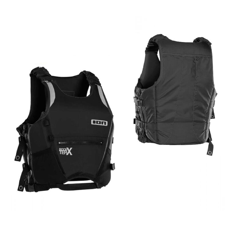 Booster X Unisex Watersport Side Zip Vest - Black