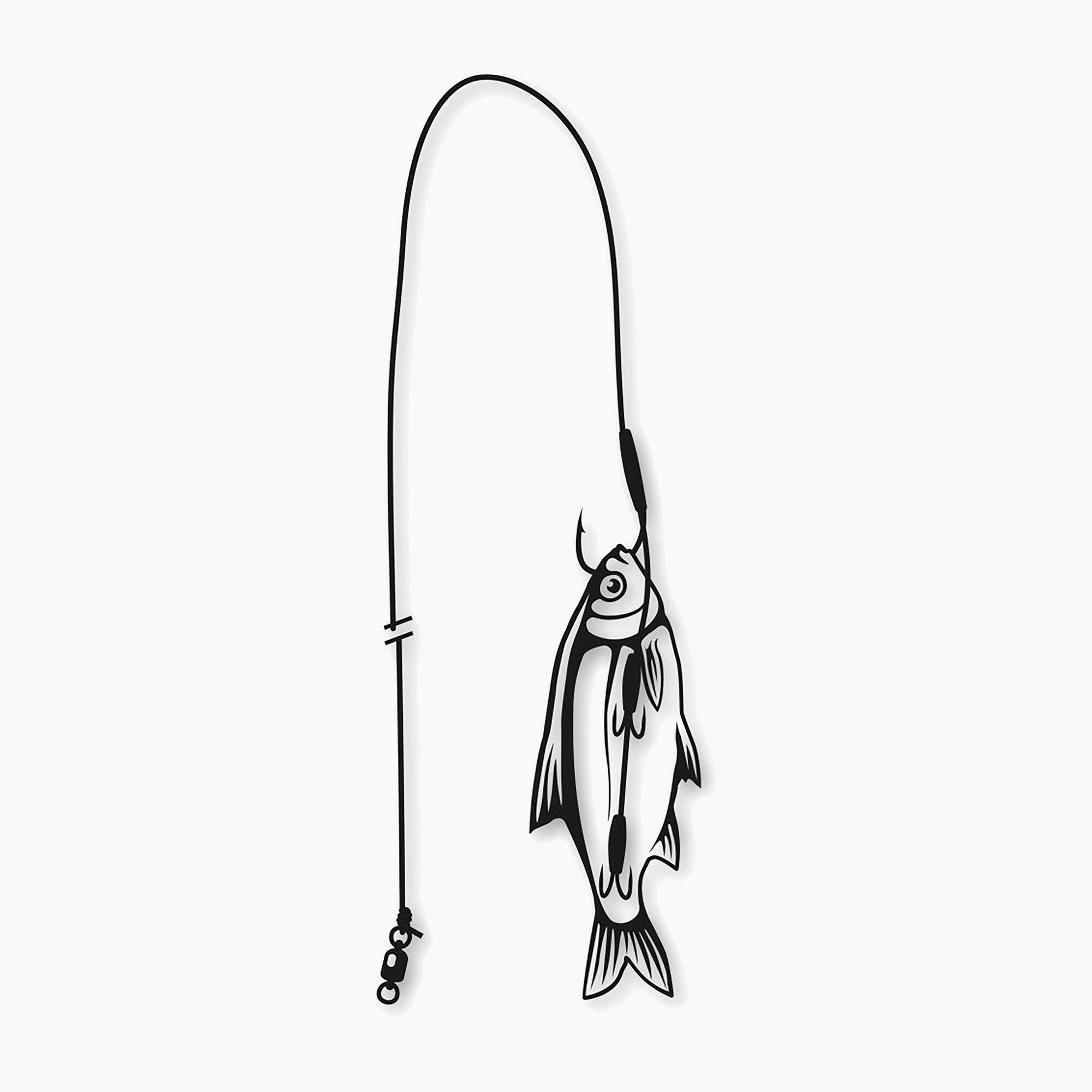 Black Cat catfish leader set Big Bait Ghost 1,40m 1pc 2/3