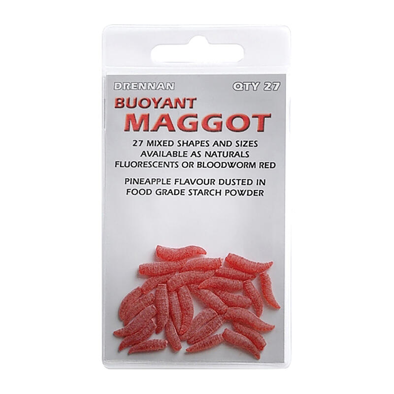 Przynęta sztuczny robak Drennan Buoyant Maggot 27 szt.