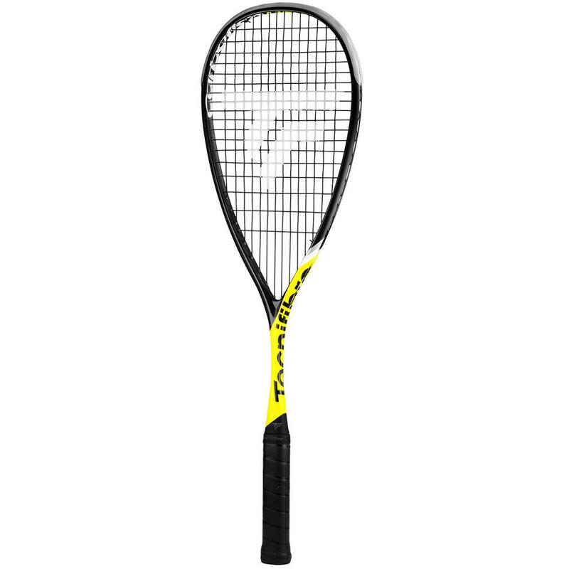 Carboflex 125 Heritage 2 Adult Unisex Carbon Fiber Squash Racket - Black/Yellow