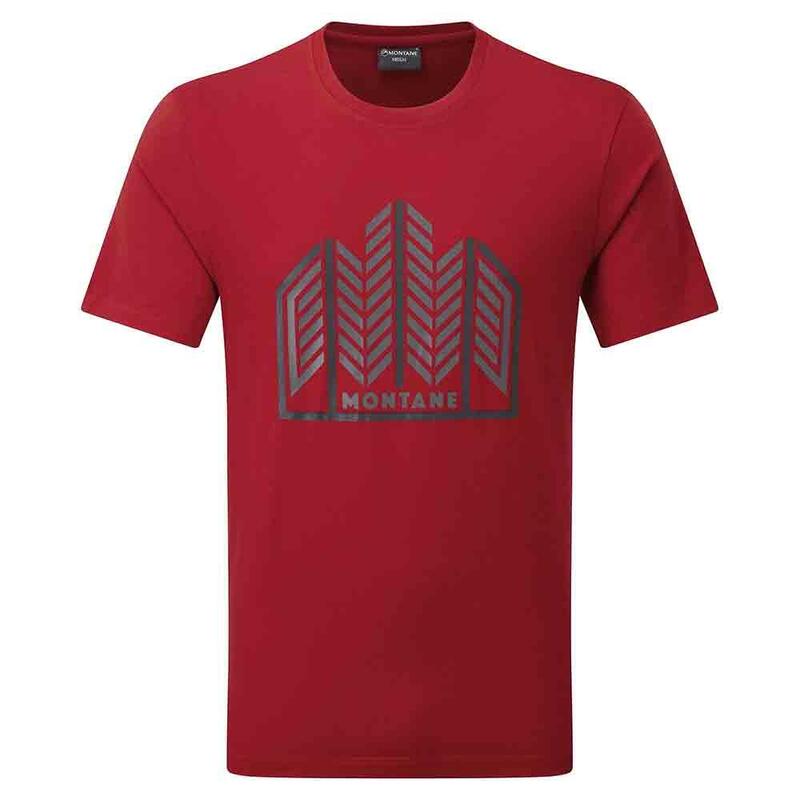 Men Forest T-Shirt - Red