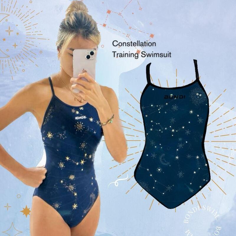 Constellation Training Swimsuit - Navy