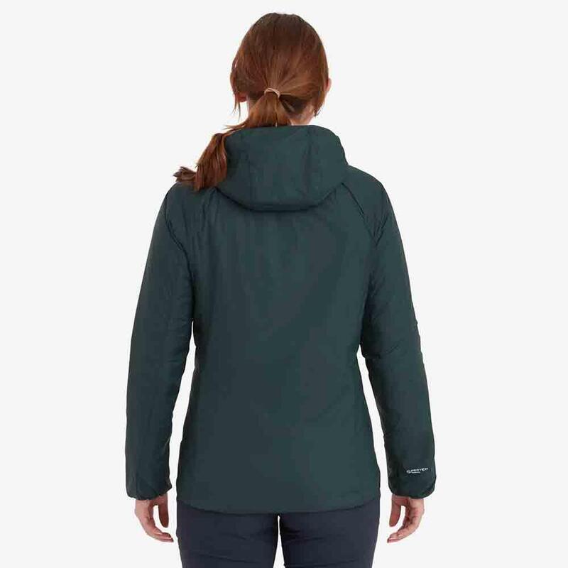 Respond Hoodie Women's Warm Jacket - Dark Green