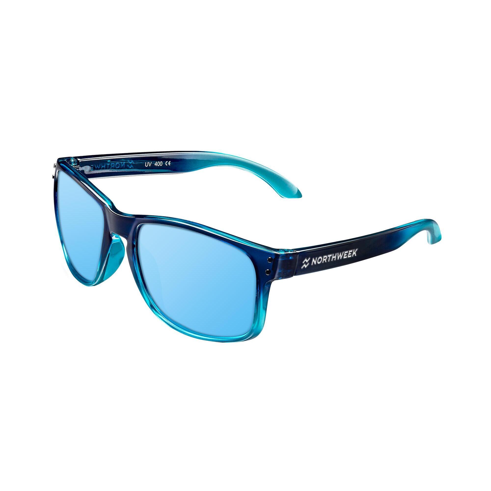 Hawkers - Lunettes De Soleil Pour Hommes Et Femmes Polarisés Gradiant Blue Bleu - Bold - Lunettes De Soleil - Bleu - Taille Unique - Decathlon