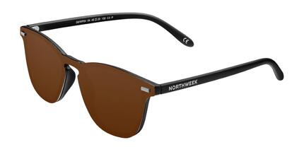 NORTHWEEK - Sonnenbrillen für Herren und Damen - WALL BLACK GOLD POLARIZED
