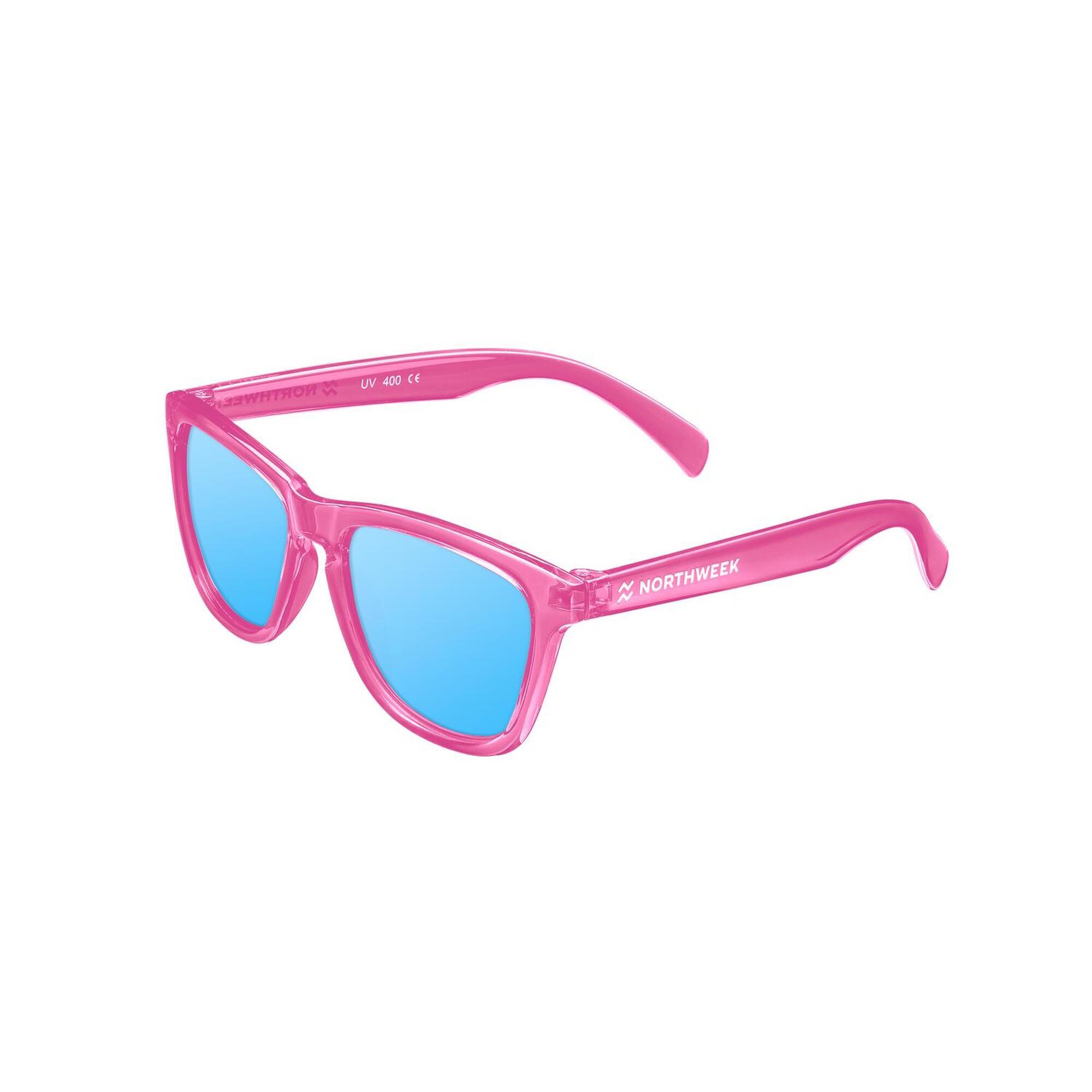 Hawkers - Northweek - Lunettes De Soleil Pour Homme Et Femme Bleu Rose Vif - Kids - Lunettes De Soleil - Rose - Taille Unique - Decathlon