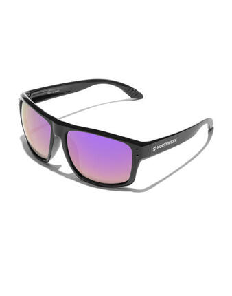 Lunettes de soleil pour hommes et femmes polarisés noirs noirs - BOLD RAW