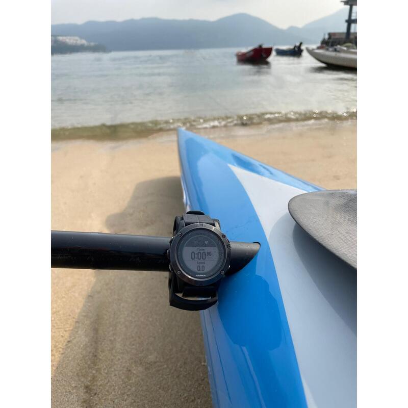 Outrigger Canoe Watch Mount - Black