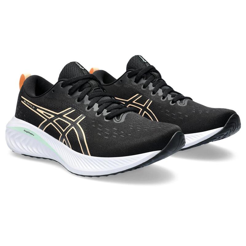 Zapatillas De Running Mujer - ASICS  Gel Excite 10 W - Black/Apricose