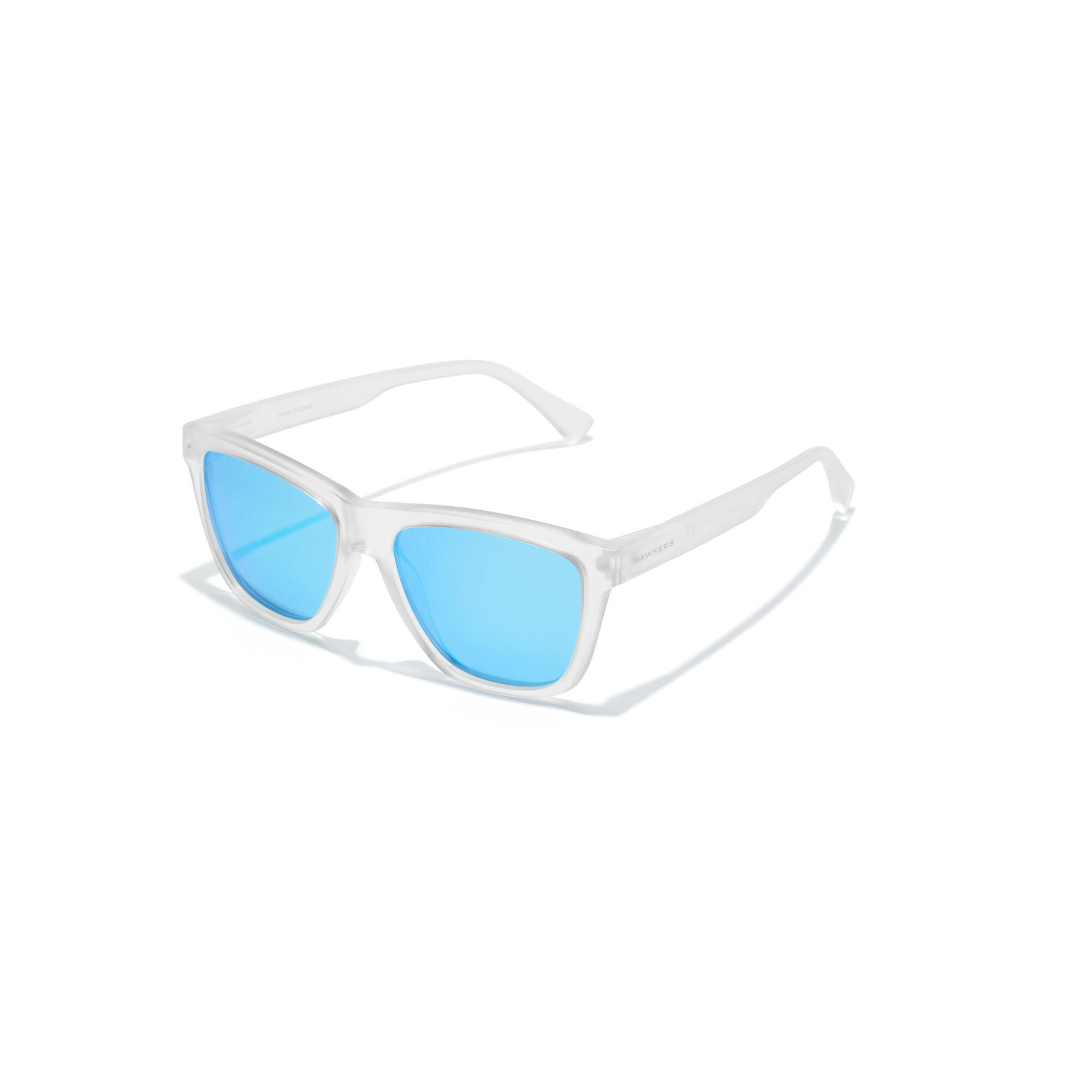 Hawkers - Hawkers - Lunettes De Soleil Pour Homme Et Femme - One Ls Raw Polarized - Lunettes De Soleil - Blanc|bleu - Taille Unique - Decathlon