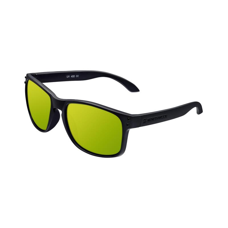 Lunettes de soleil pour hommes et femmes polarisé l'or noir mat polarisé -  BOLD