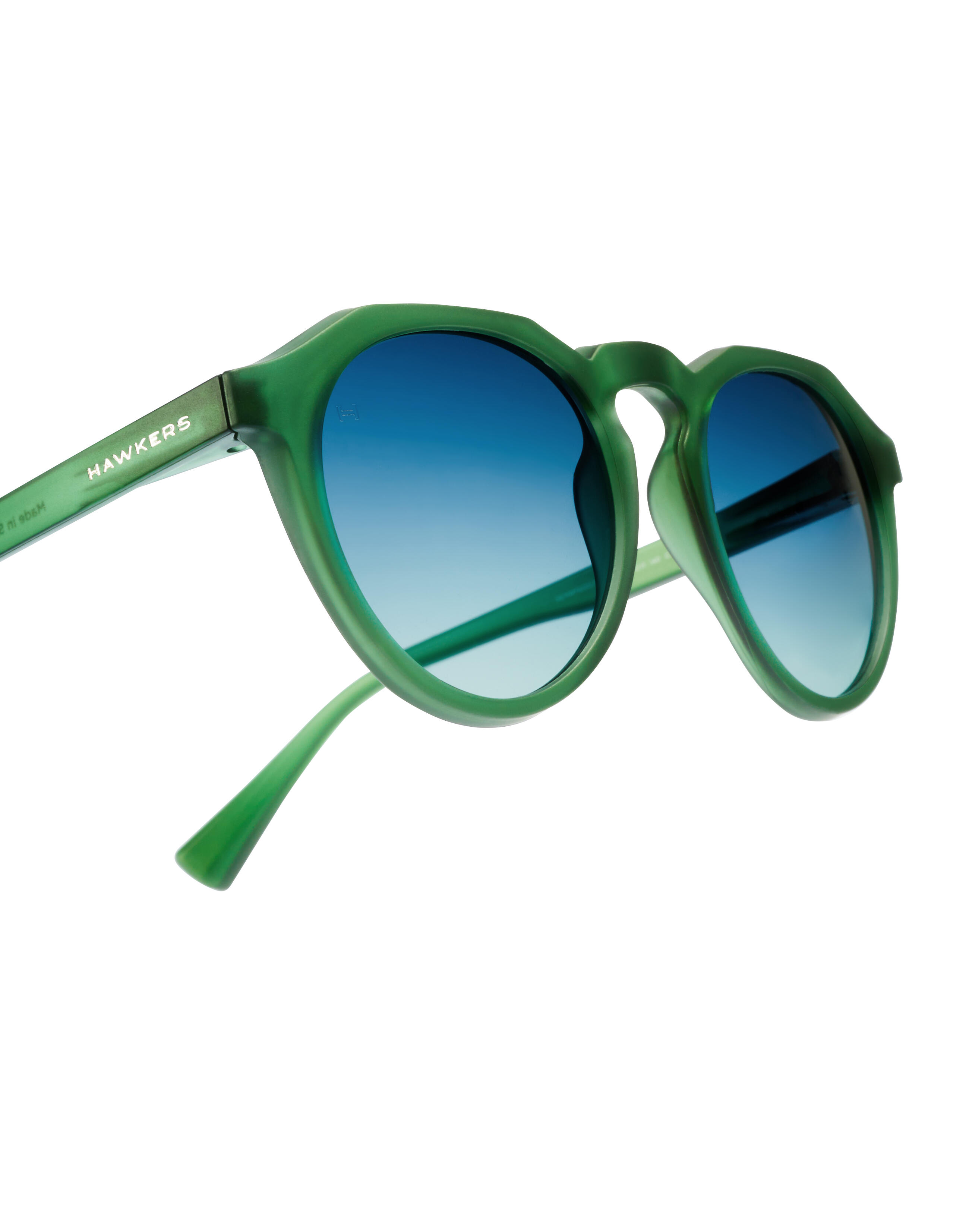 HAWKERS - Occhiali da sole per uomini e donne morbido blu Verde - WARWICK RAW 4/8