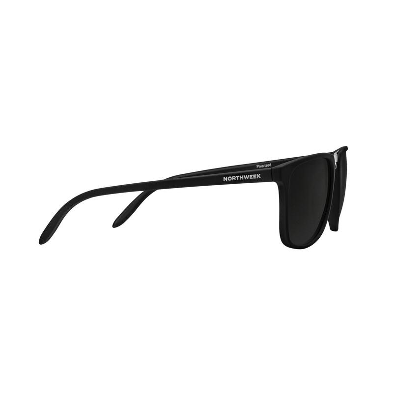 Óculos de sol para homens e mulheres abrigo polarizado preto fosco -  SHELTER