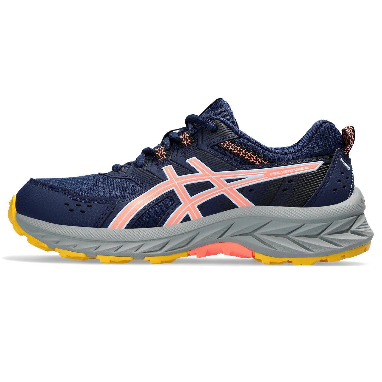 Chaussures De Running Enfants, Unisexe - ASICS Pre Venture 9 GS - Blue 3/7
