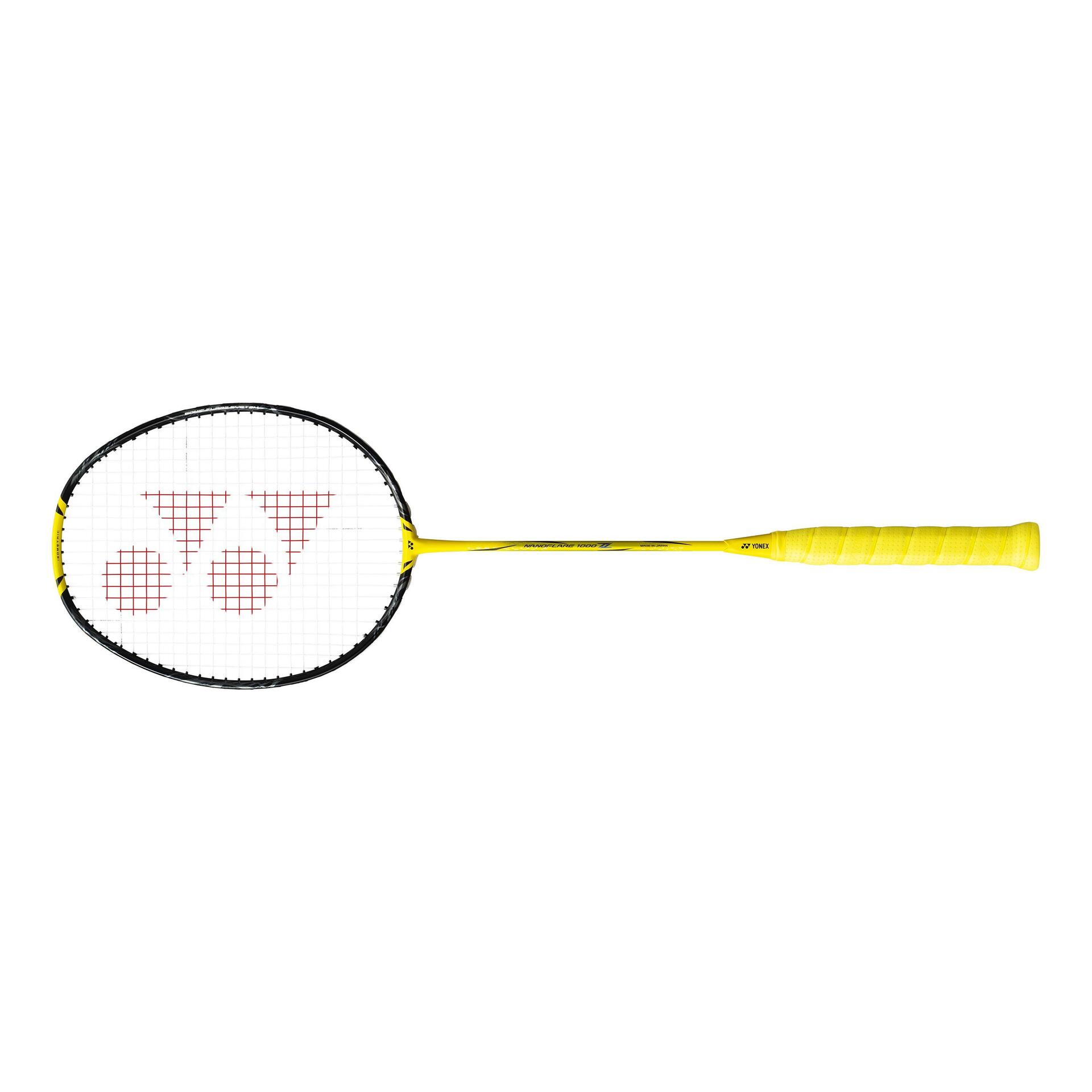 Badminton Racket NANOFLARE 1000 Z LIGHTNING YELLOW 4U/5Z (unstrung)