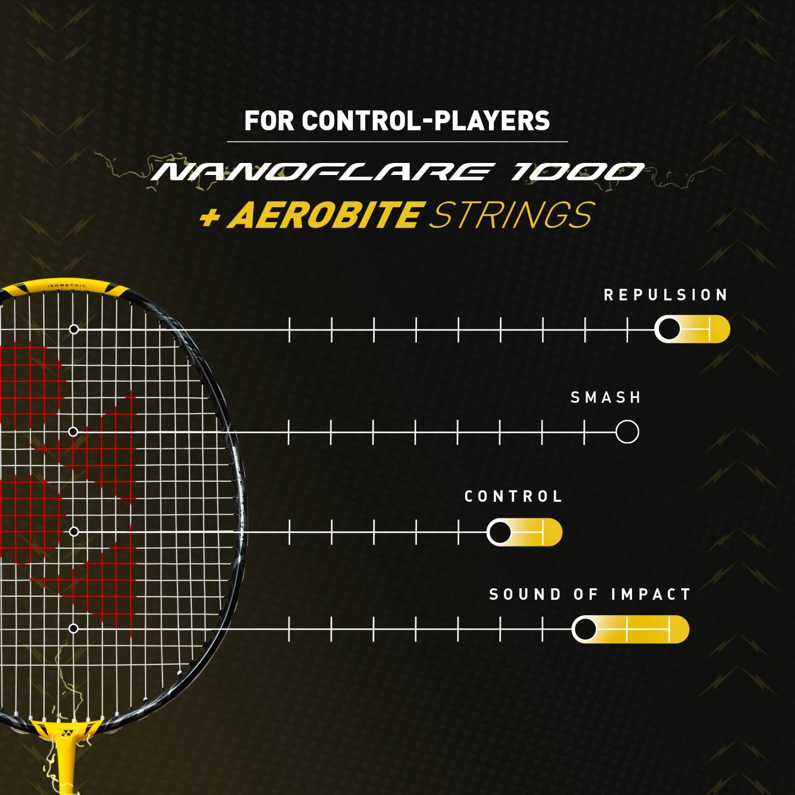 nanoflare 1000z 4u5g 元グリなし Badminton Racket NANOFLARE 1000 Z LIGHTNING YELLOW 4U/5Z (unstrung)