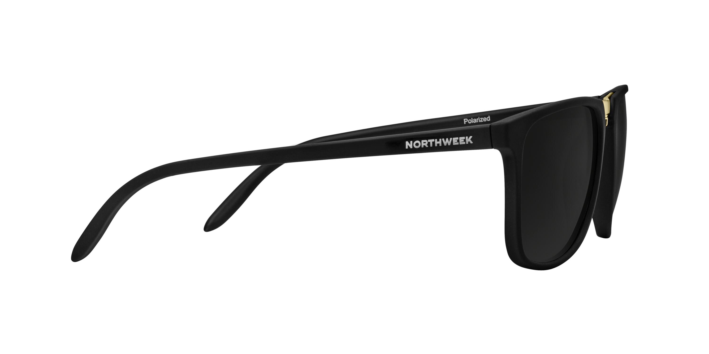 Lunettes de soleil pour homme et femme Polarisée Shelter Matte Black -  SHELTER 3/4