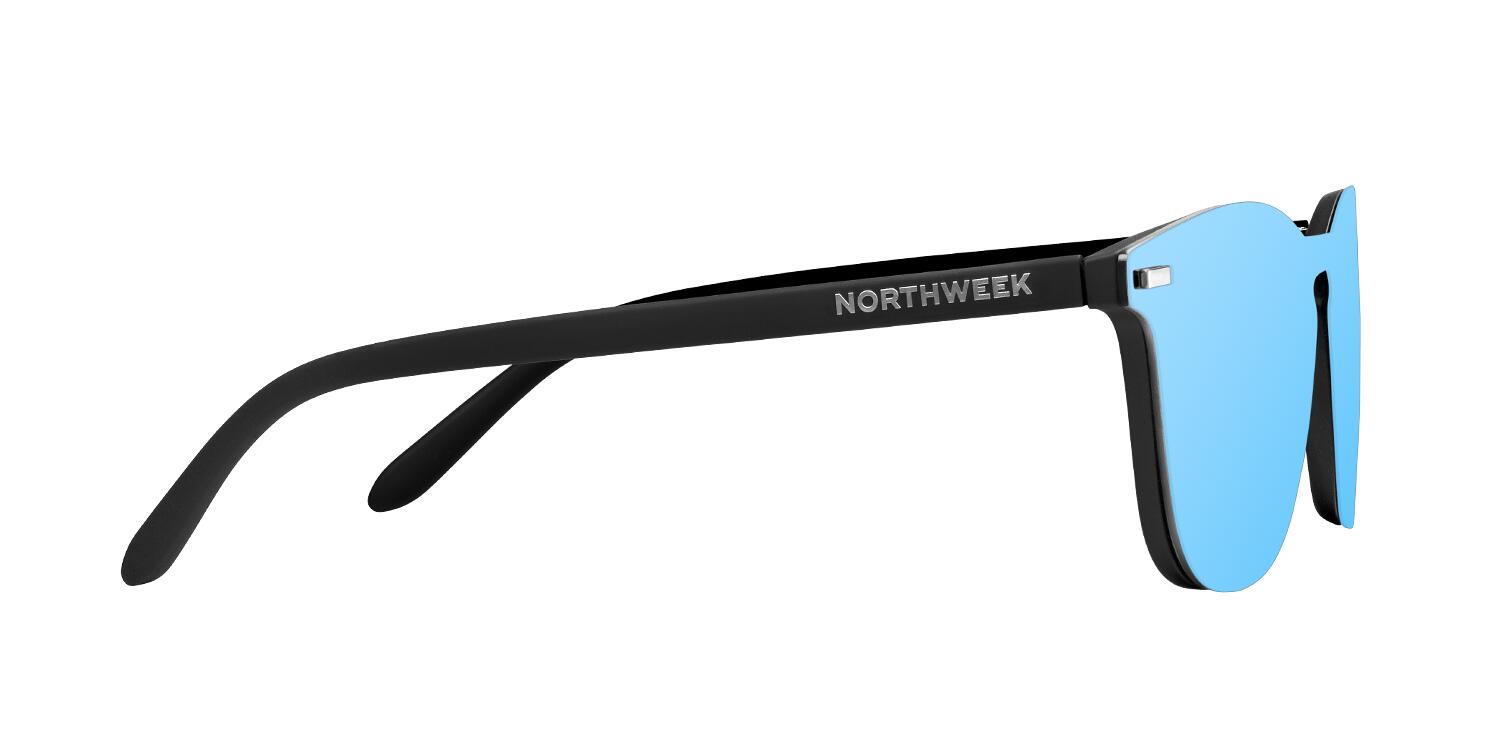 Lunettes de soleil Unisexe Northweek Wall Phantom Noir 3/6