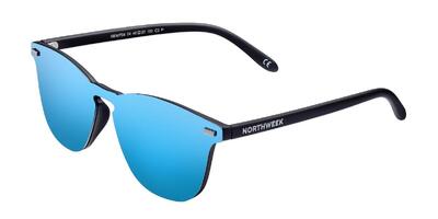 Northweek - sunglasses for men and women polarized black ice - wall phantom