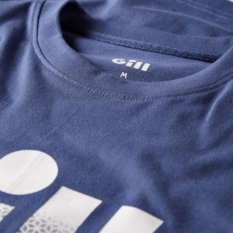 Men’s Saltash Organic Cotton T-Shirt - Pacific Blue