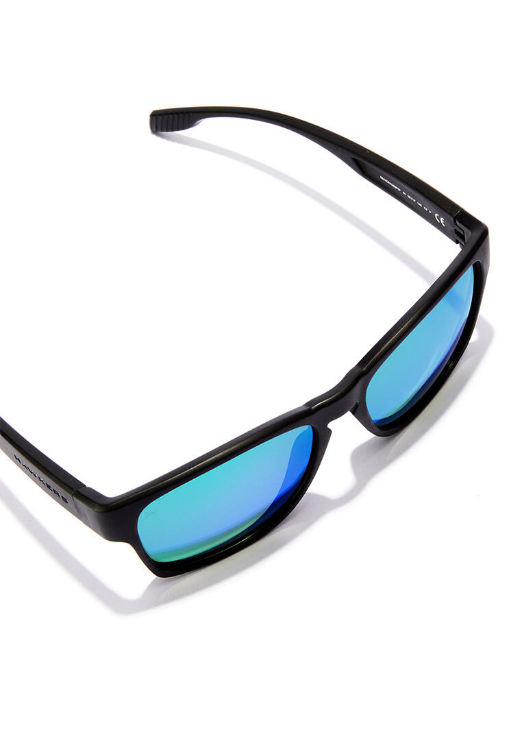 HAWKERS - Gafas de Sol para Hombre y Mujer POLARIZED BLACK EMERALD - CORE RAW 3/5