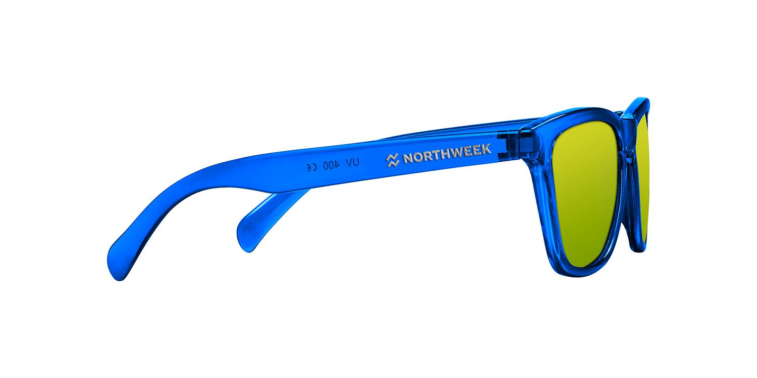 NORTHWEEK - Lunettes de soleil pour Homme et Femme or bleu vif -  KIDS 3/6