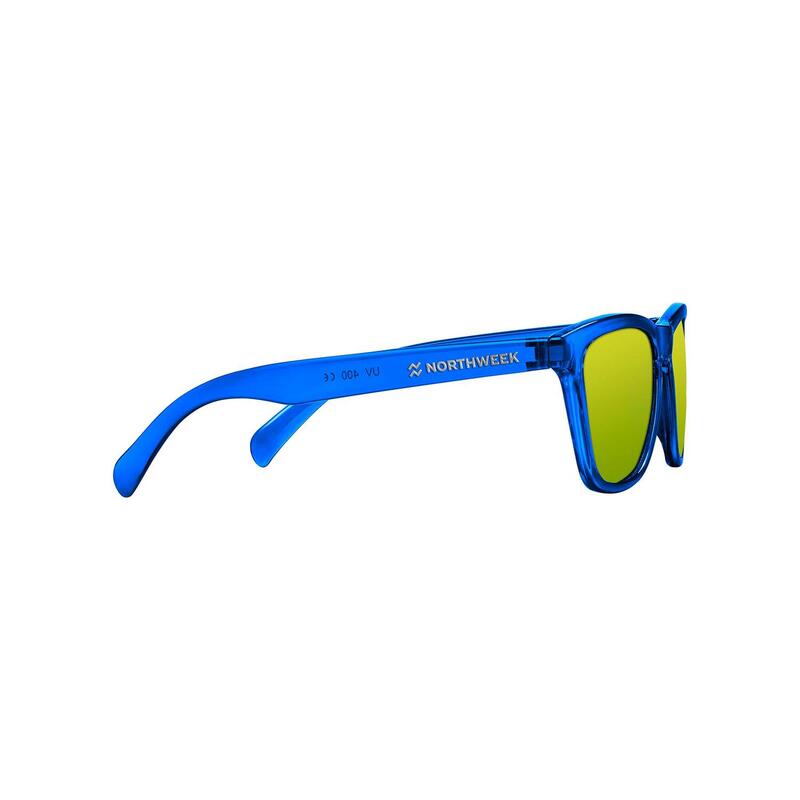 NORTHWEEK - Lunettes de soleil pour Homme et Femme or bleu vif -  KIDS