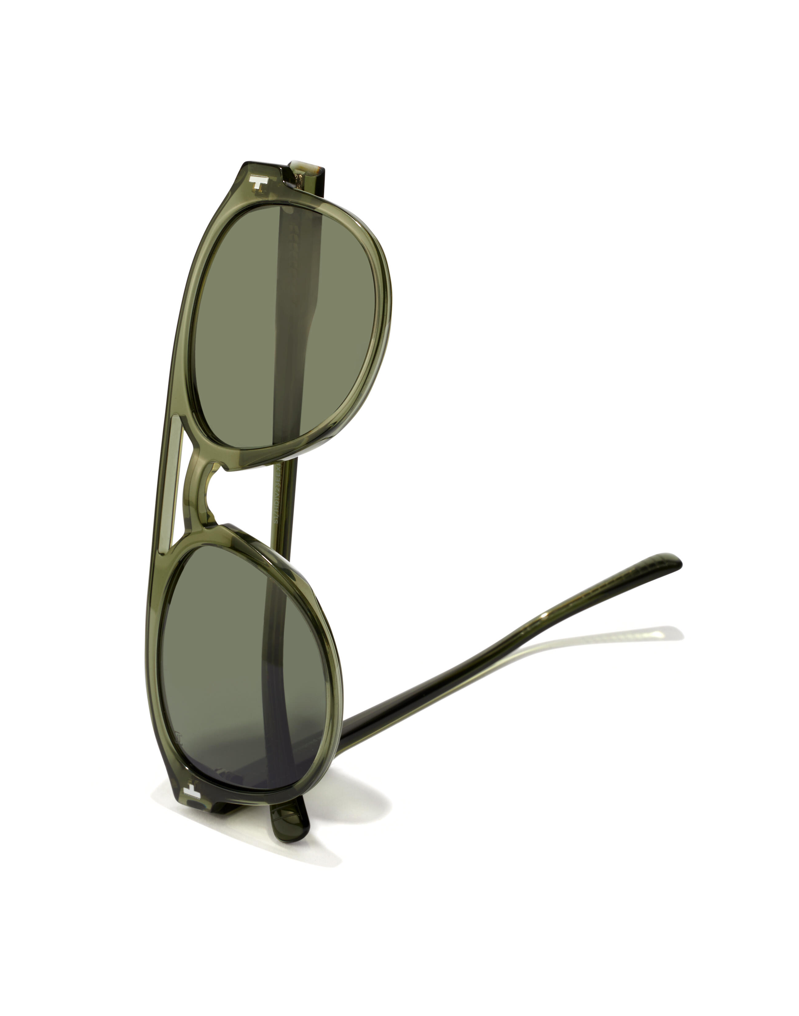 HAWKERS Lunettes de soleil pour hommes et femmes POLARIZED GREEN ALLIGATOR DIVER 4/8