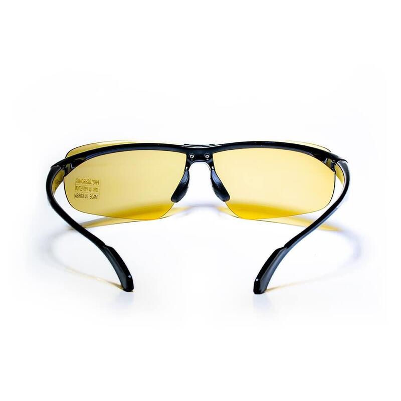 Smart Eye Premium 成人款抗藍光感光變色健行太陽眼鏡 - 黑色