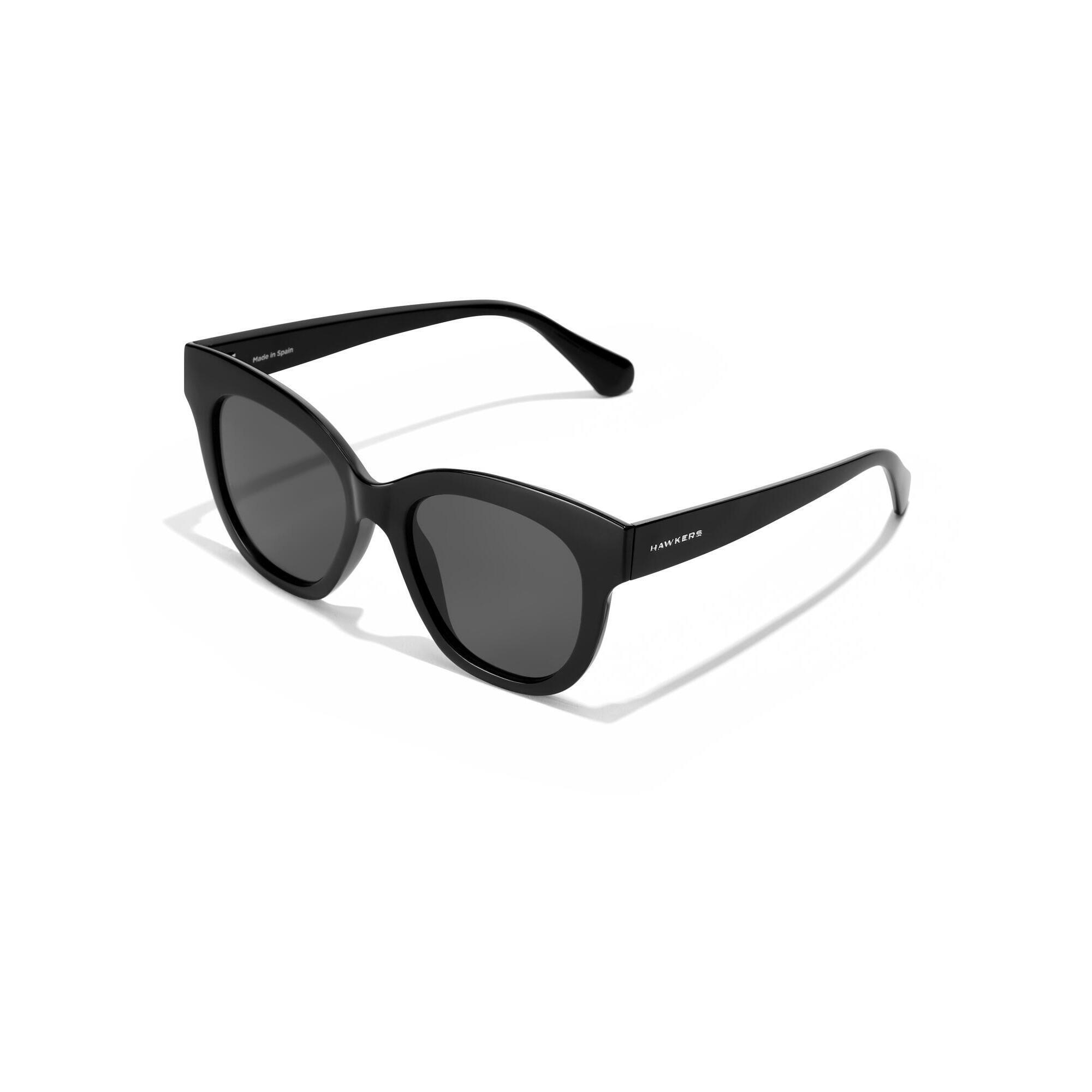 Hawkers - Hawkers - Lunettes De Soleil Pour Homme Et Femme Polarisés Noirs - Audrey Raw - Lunettes De Soleil - Gris|noir - Taille Unique - Decathlon