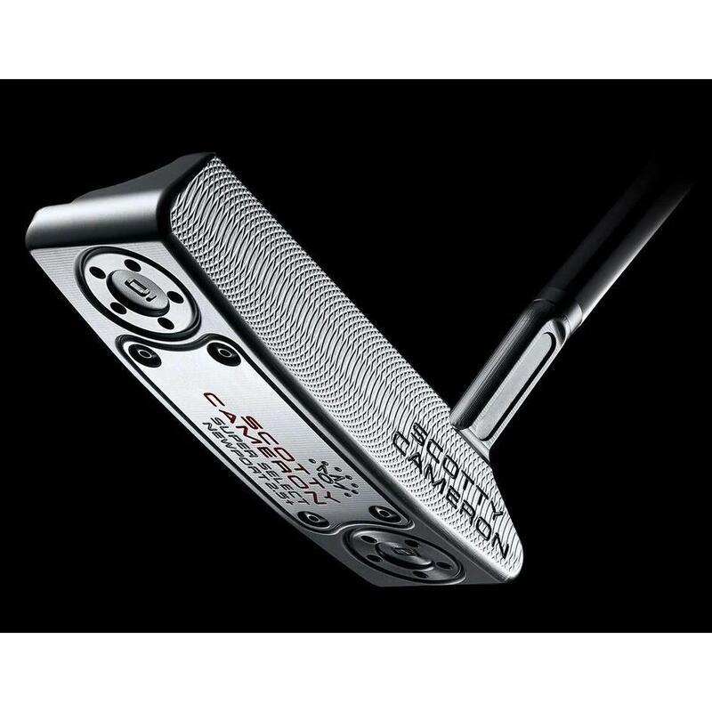 SCOTTY CAMERON SUPER SELECT NEWPORT 2.5 PLUS GOLF PUTTER - SILVER