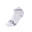 Low-Cut Unisex QuickRecovery Compression Running Sports Sock - WHITE
