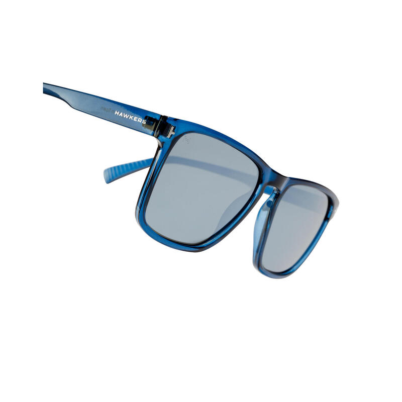 Lunettes de soleil pour les hommes et les femmes Polarise Navy Chrome - DUST