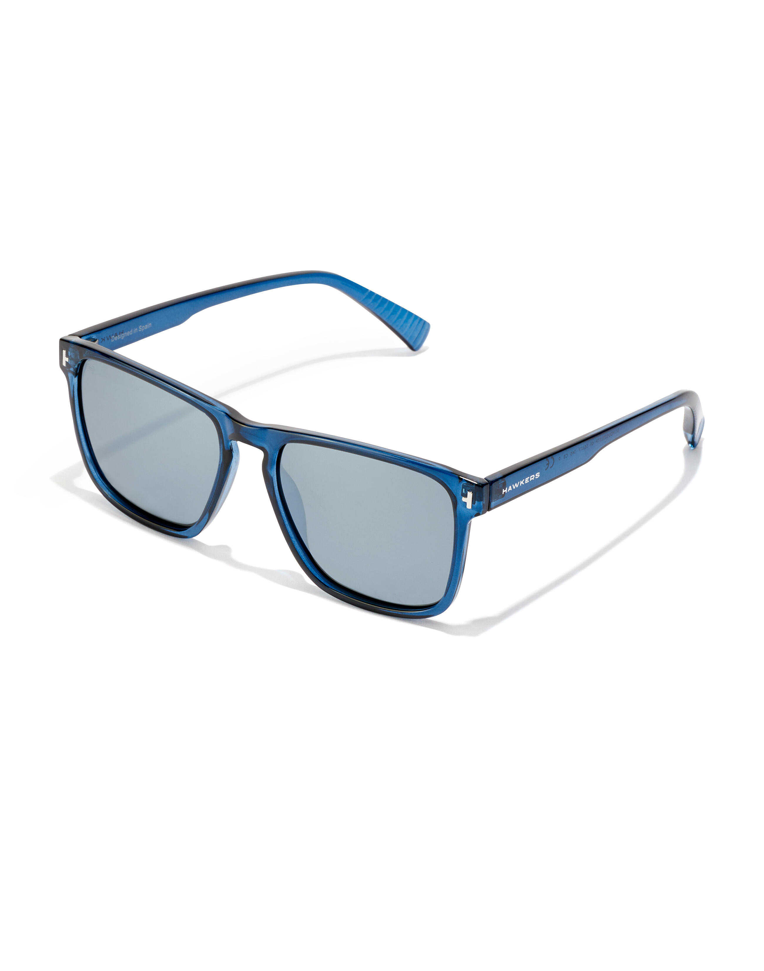 HAWKERS HAWKERS - Gafas de Sol para Hombre y Mujer POLARIZED NAVY CHROME - DUST