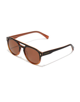 HAWKERS - Gafas de Sol para Hombre y Mujer POLARIZED BLACK BROWN - DIVER