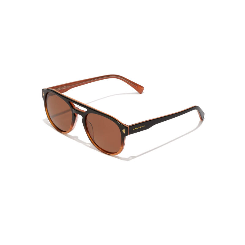 HAWKERS - Lunettes de soleil pour Homme et Femme Brun noir polarisé - DIVER