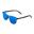 Occhiali da sole per uomini e donne polarizzati blu Nero opaco - WALL PHANTOM