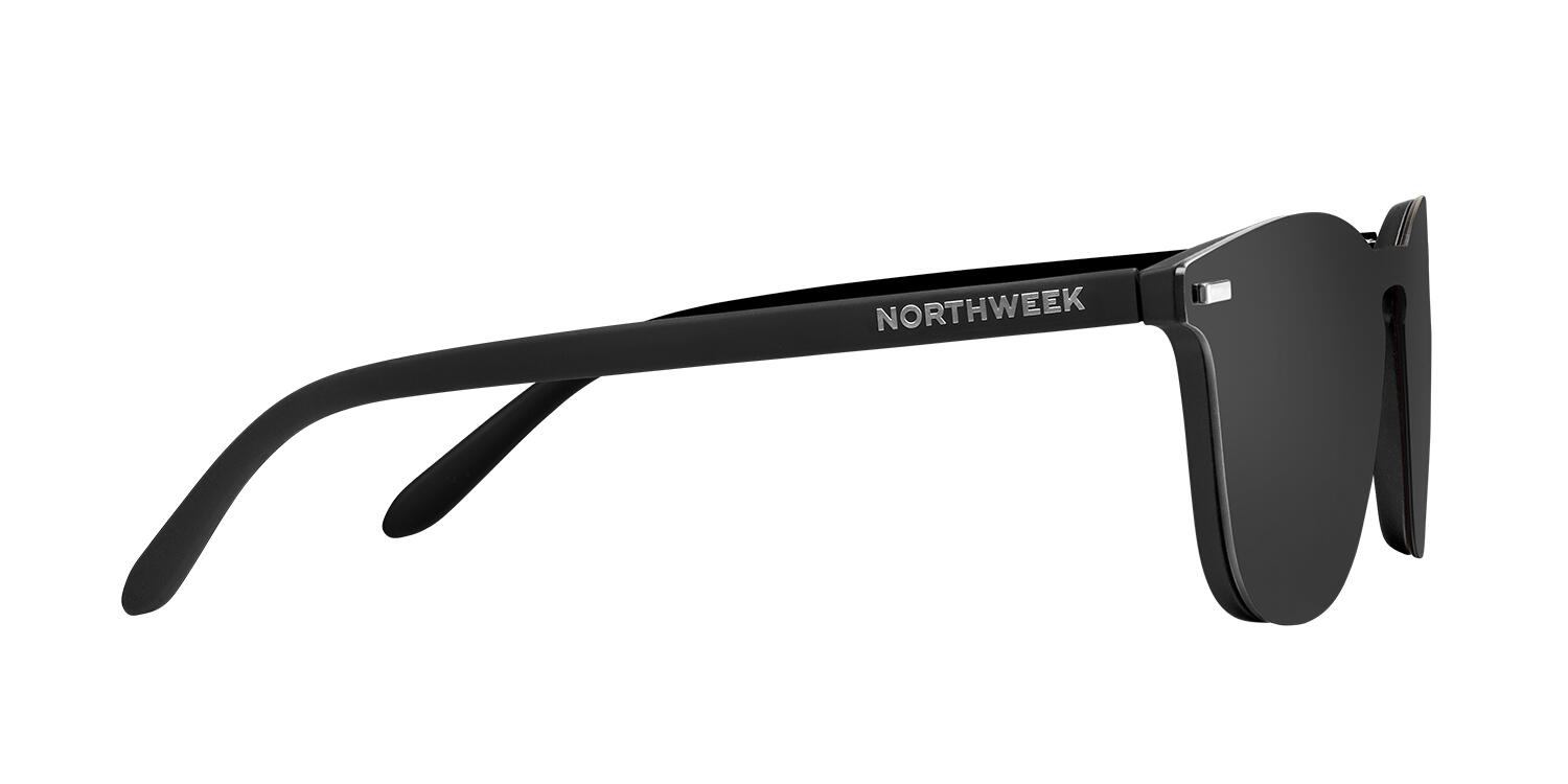 NORTHWEEK - Sonnenbrillen für Herren und Damen - PHANTOM WALL ALL BLACK 3/4