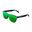 Zonnebrillen voor mannen en vrouwen gepolariseerd zwart groen -  REGULAR PHANTOM